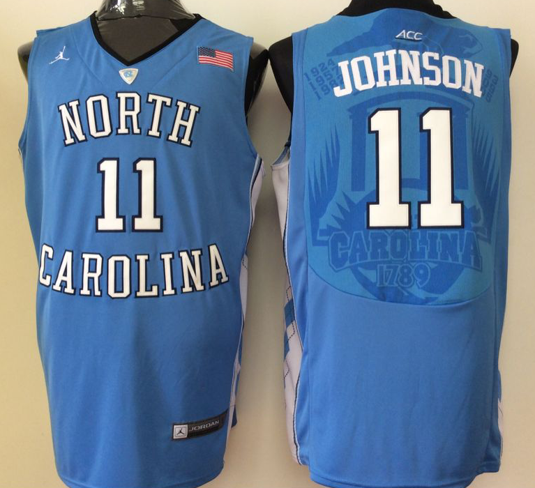 NCAA Men North Carolina Tar Heels Blue 11->ncaa teams->NCAA Jersey